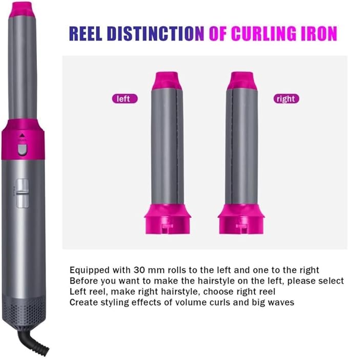 5-in-1 Hot Air Hair Dryer & Styler Tool Set